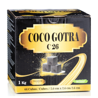 Coco Gotra C26 Premium Naturkohle - 1kg